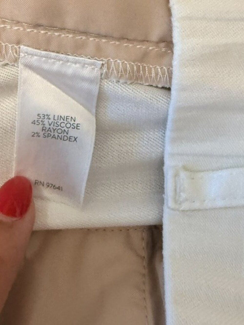 J. JILL Linen-Stretch Slim-Leg Ankle Pants - Picture 7 of 10